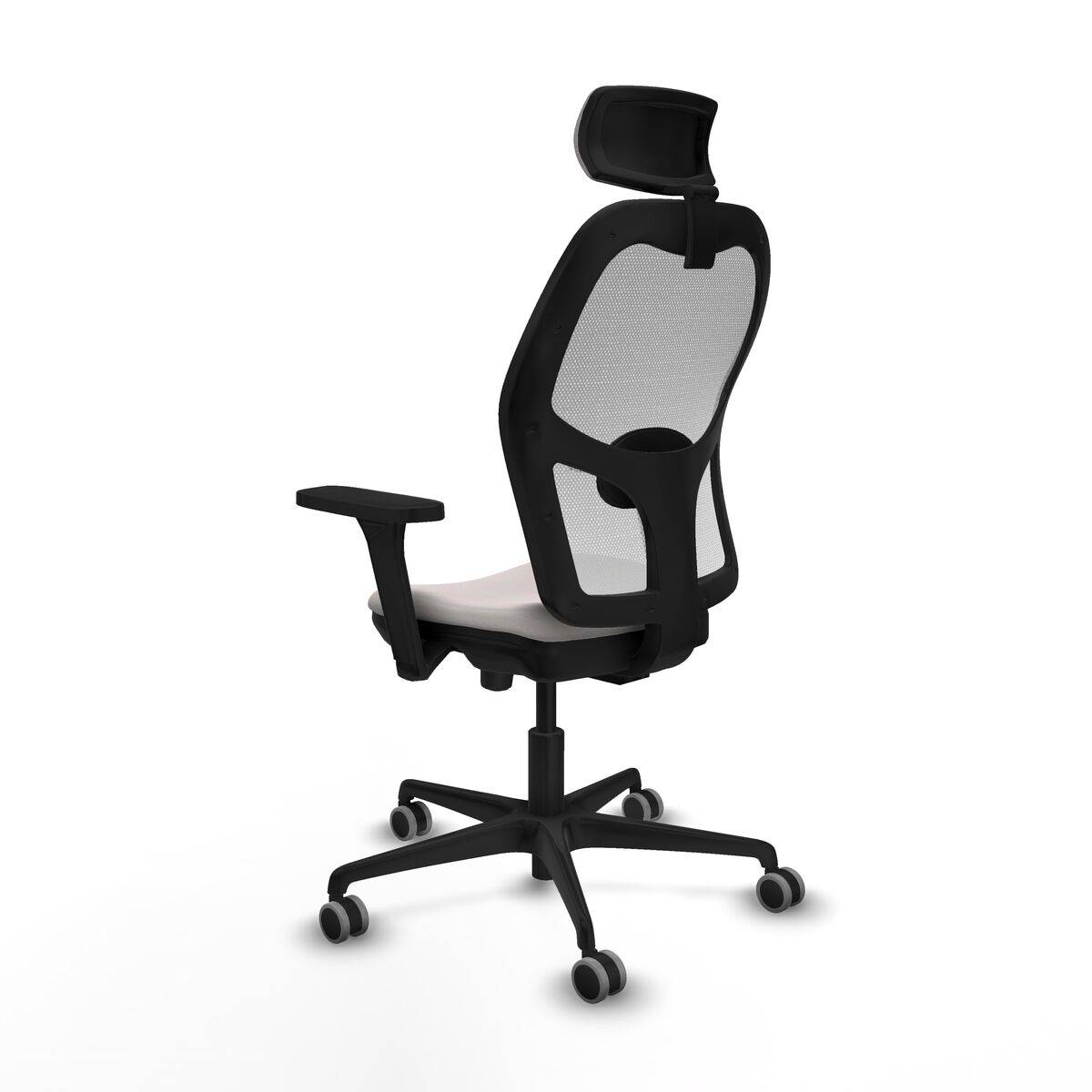 Silla de Oficina con Cabecero Jorquera Piqueras y Crespo 3D036G2 Blanco