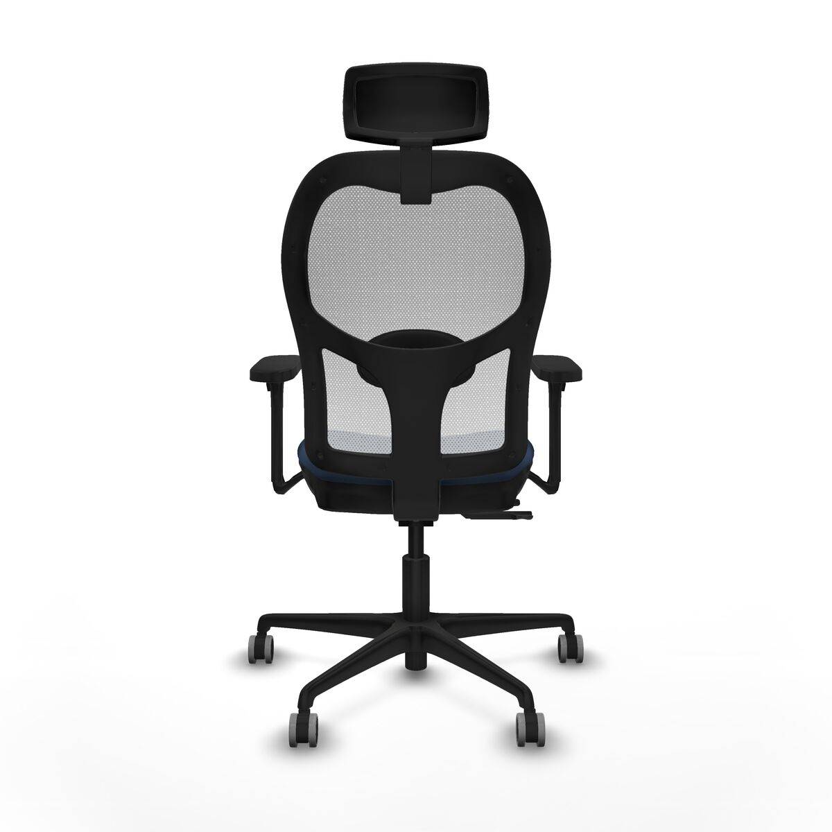 Silla de Oficina con Cabecero Jorquera Piqueras y Crespo 3D036G2 Azul marino