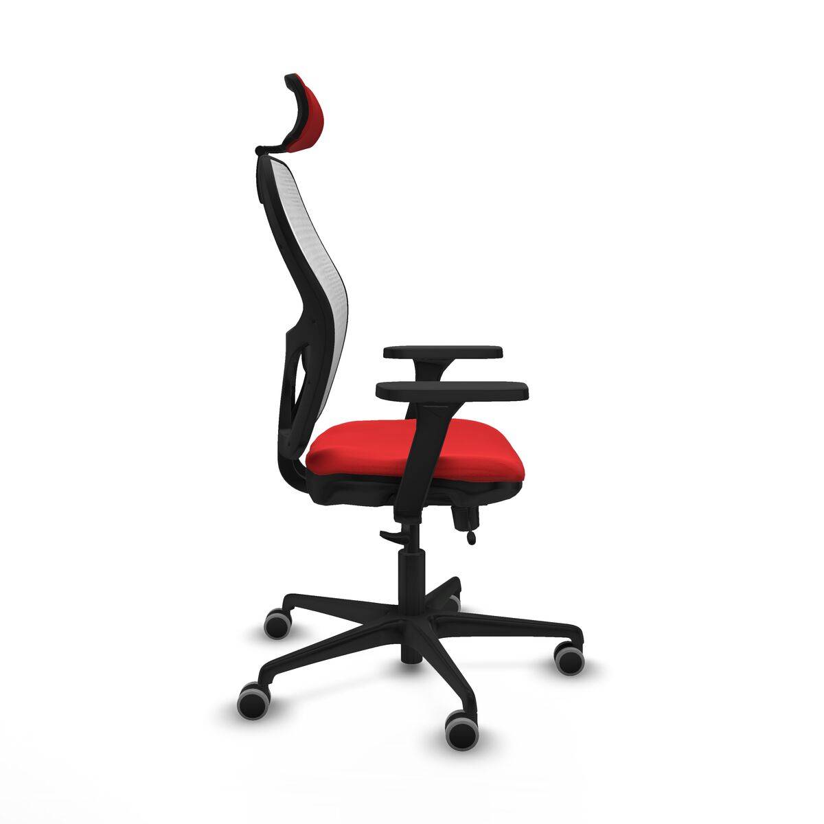 Silla de Oficina con Cabecero Jorquera Piqueras y Crespo 3D036G2 Rojo