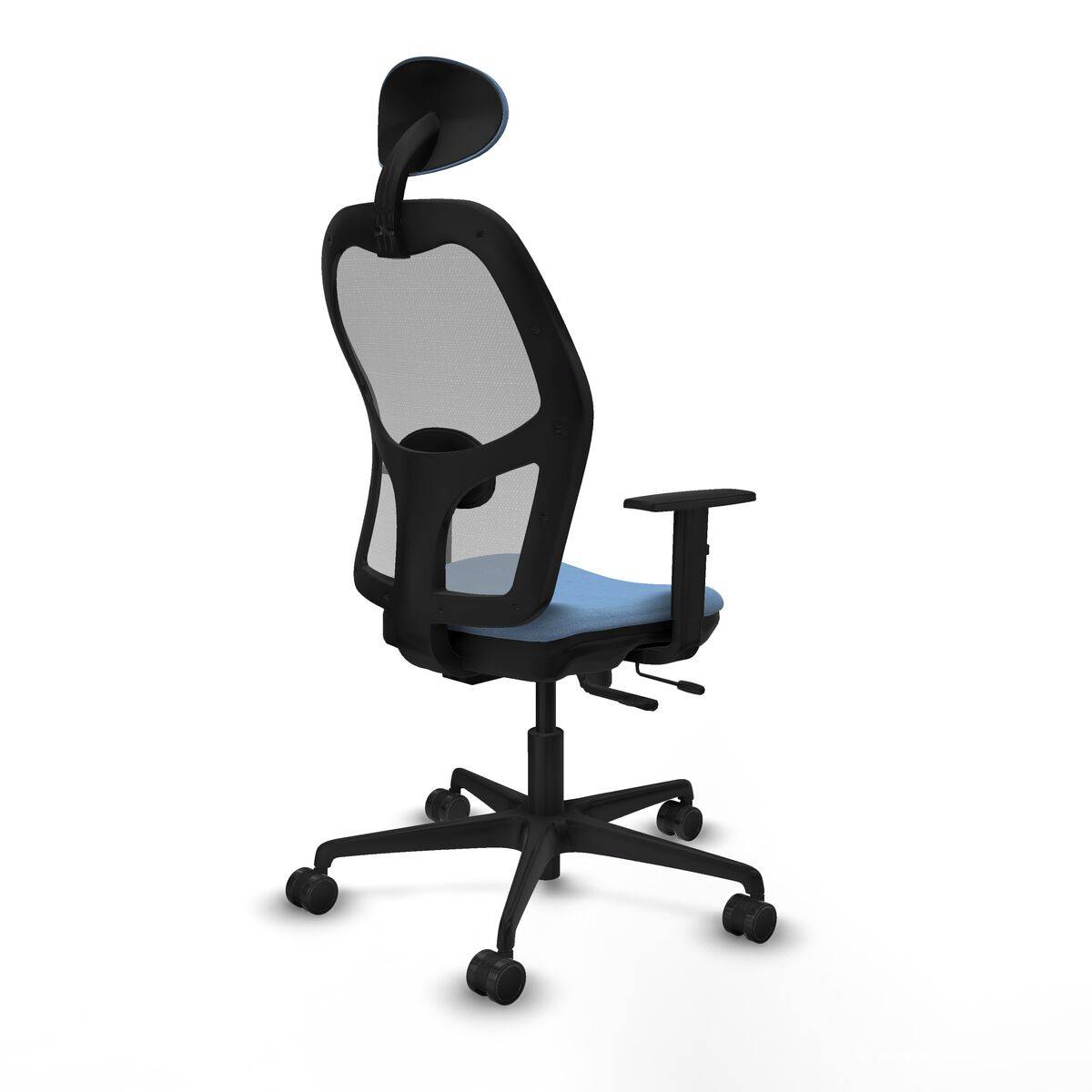 Silla de Oficina con Cabecero Jorquera Piqueras y Crespo 1D036N1 Azul cielo
