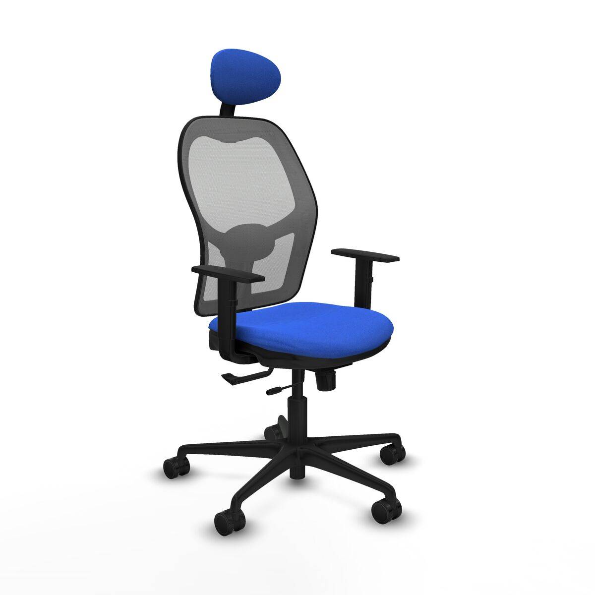 Silla de Oficina con Cabecero Jorquera Piqueras y Crespo 1D036N1 Azul