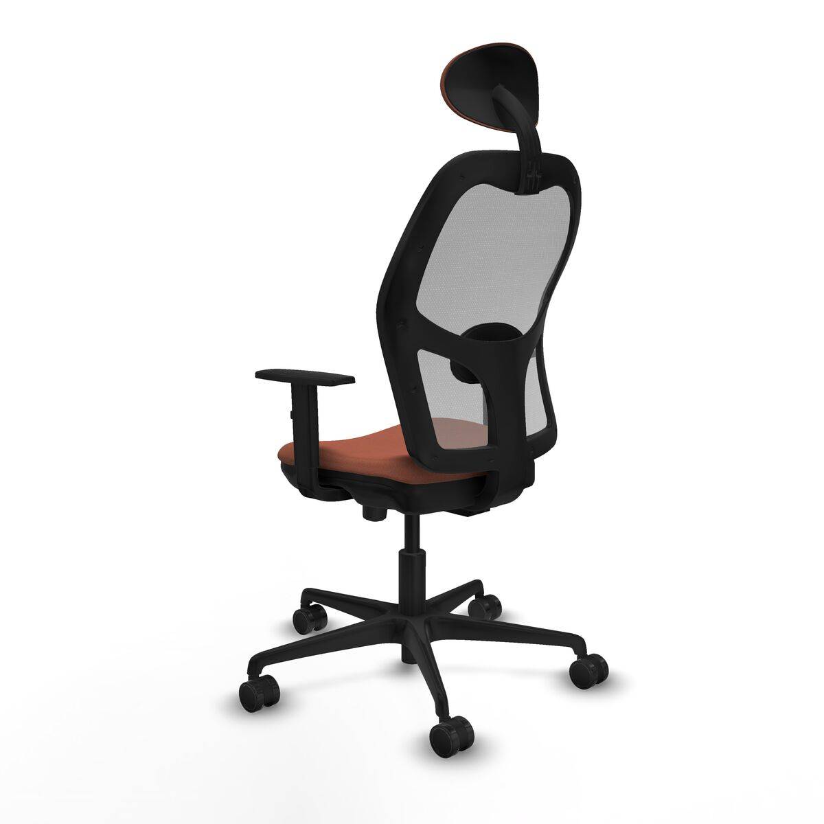 Silla de Oficina con Cabecero Jorquera Piqueras y Crespo 1D036N1 Marrón