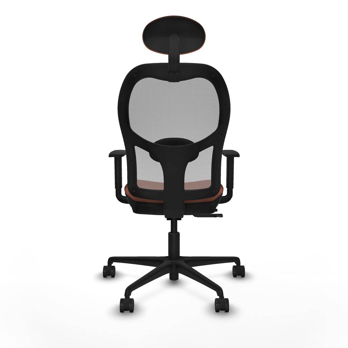 Silla de Oficina con Cabecero Jorquera Piqueras y Crespo 1D036N1 Marrón
