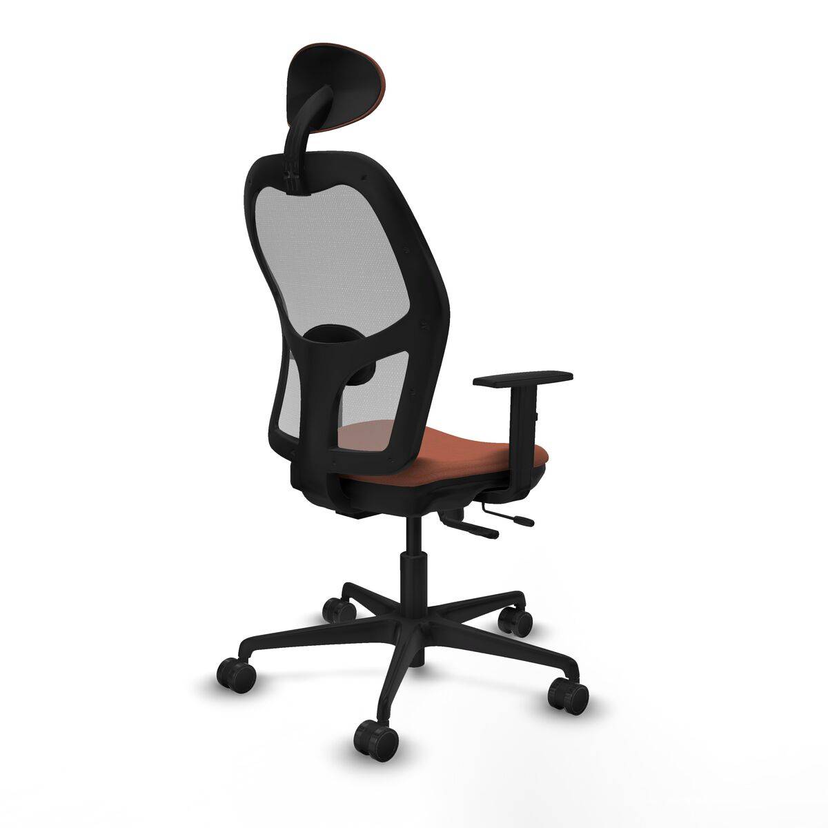 Silla de Oficina con Cabecero Jorquera Piqueras y Crespo 1D036N1 Marrón