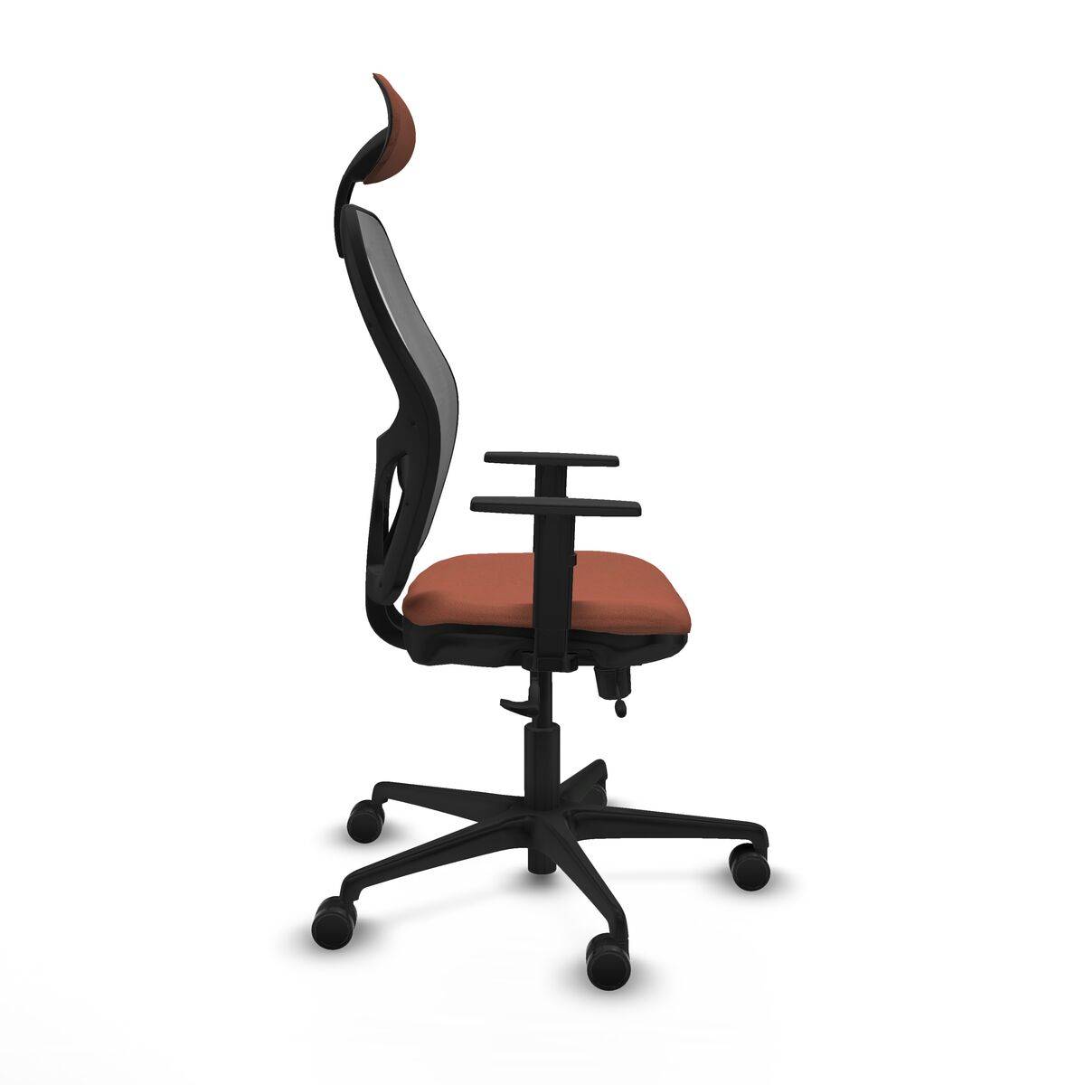 Silla de Oficina con Cabecero Jorquera Piqueras y Crespo 1D036N1 Marrón
