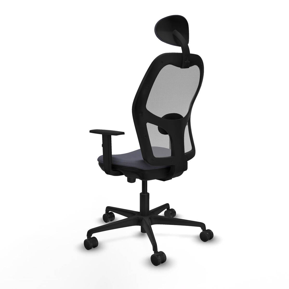 Silla de Oficina con Cabecero Jorquera Piqueras y Crespo 1D036N1 Gris oscuro