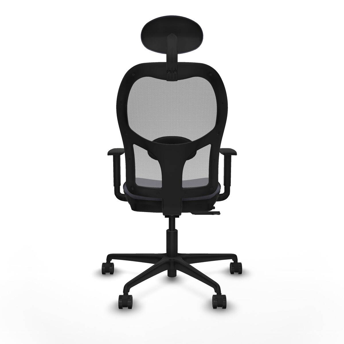 Silla de Oficina con Cabecero Jorquera Piqueras y Crespo 1D036N1 Gris oscuro
