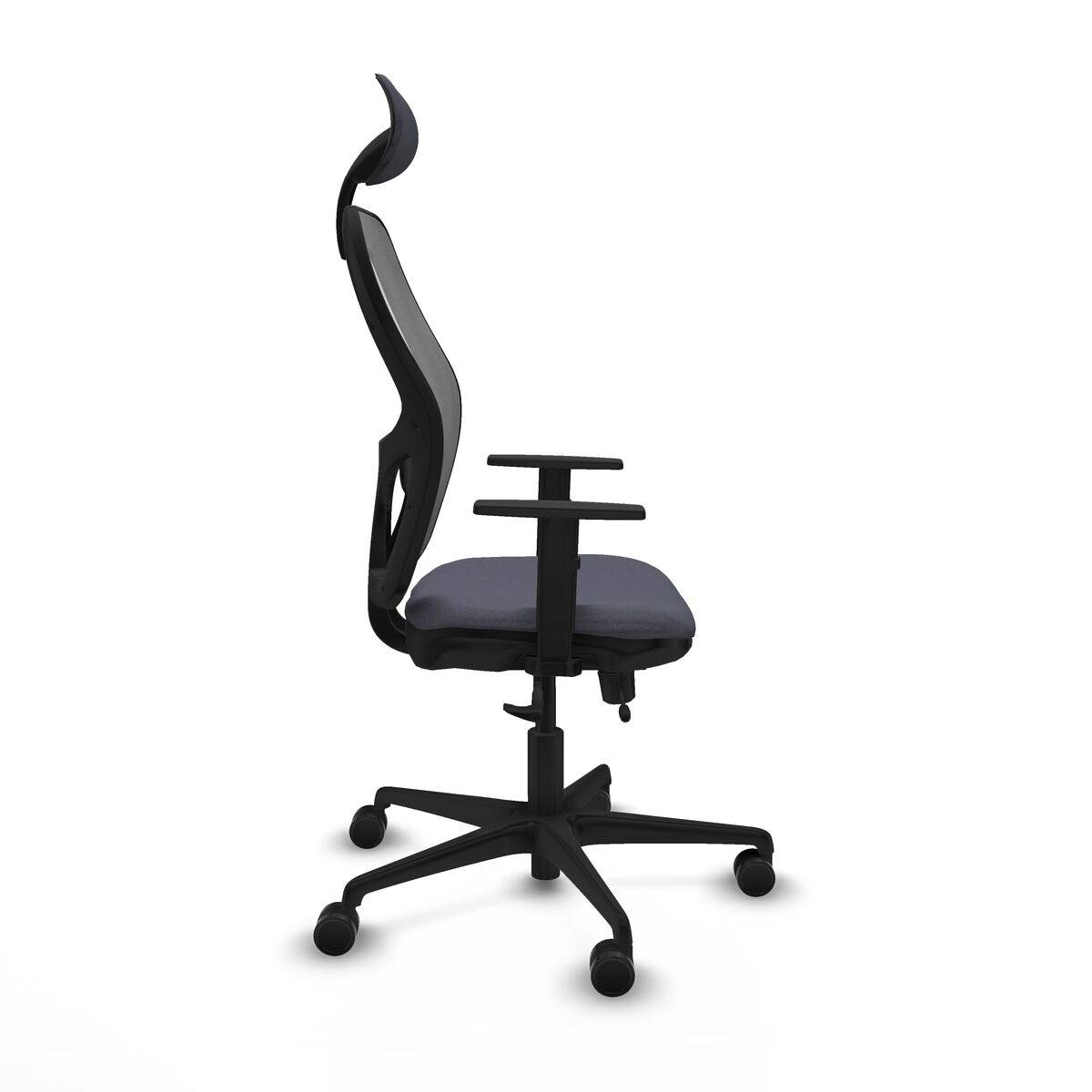 Silla de Oficina con Cabecero Jorquera Piqueras y Crespo 1D036N1 Gris oscuro
