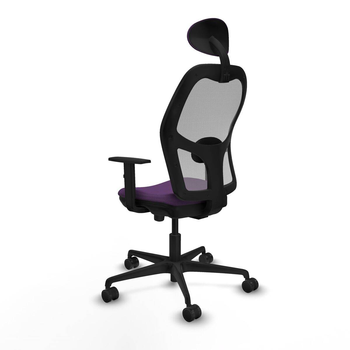 Silla de Oficina con Cabecero Jorquera Piqueras y Crespo 1D036N1 Morado