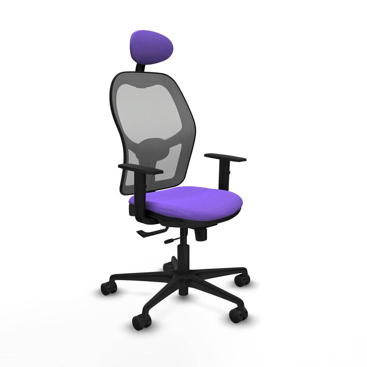Silla de Oficina con Cabecero Jorquera Piqueras y Crespo 1D036N1 Lila