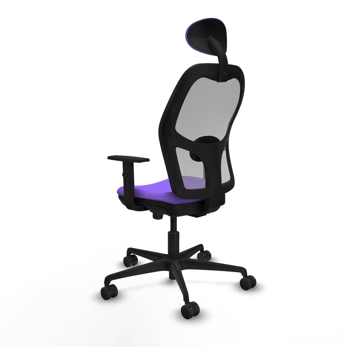 Silla de Oficina con Cabecero Jorquera Piqueras y Crespo 1D036N1 Lila