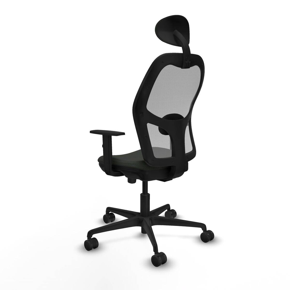 Silla de Oficina con Cabecero Jorquera Piqueras y Crespo 1D036N1 Negro