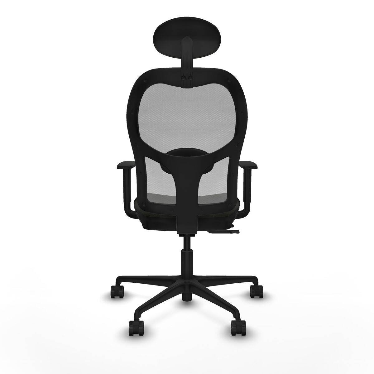 Silla de Oficina con Cabecero Jorquera Piqueras y Crespo 1D036N1 Negro