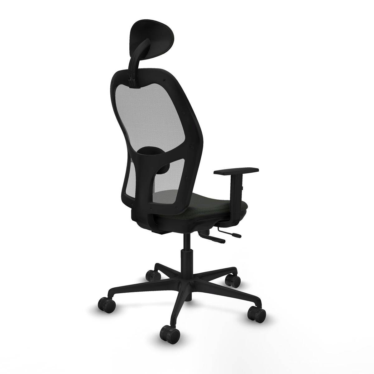 Silla de Oficina con Cabecero Jorquera Piqueras y Crespo 1D036N1 Negro