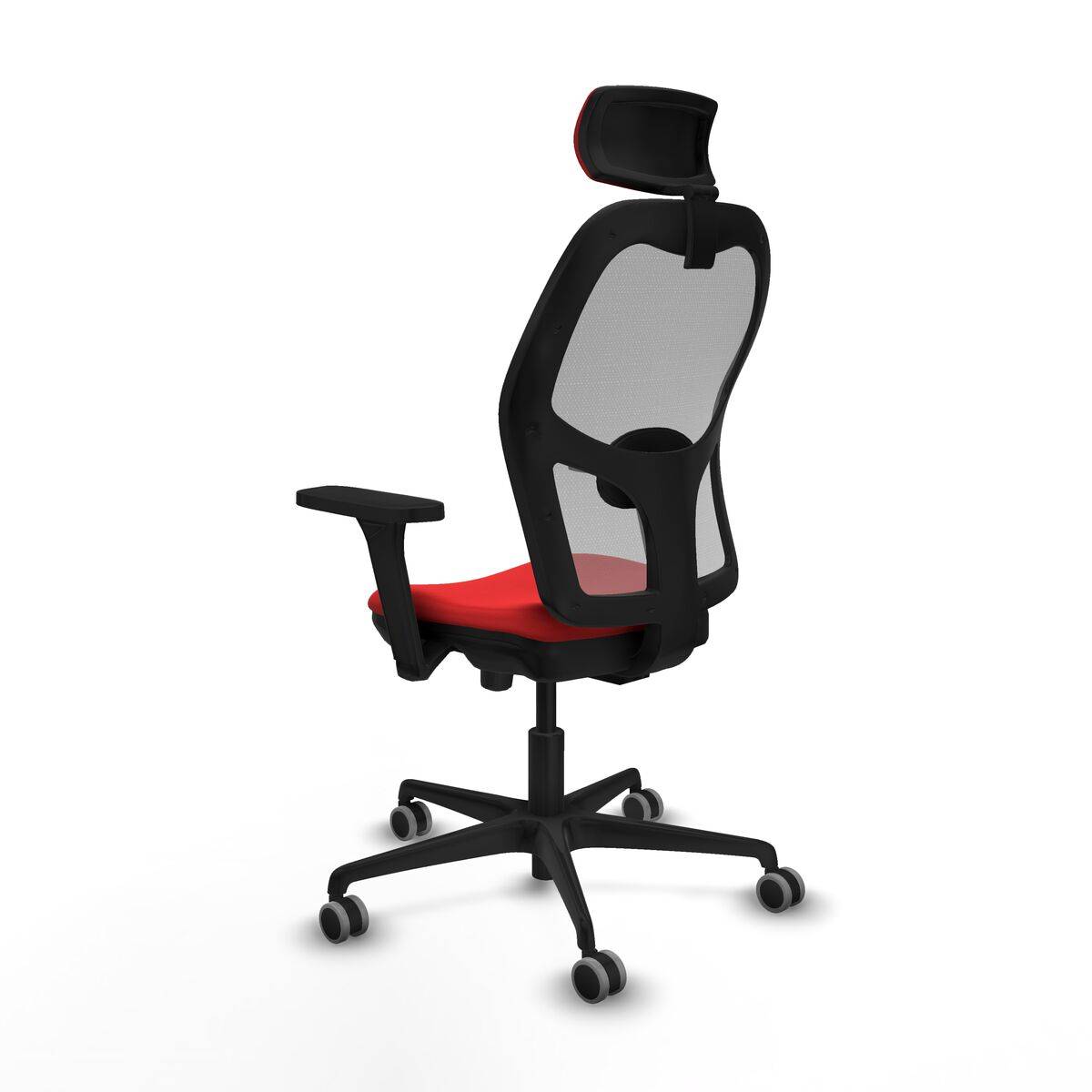 Silla de Oficina con Cabecero Jorquera Piqueras y Crespo 3D036G2 Rojo
