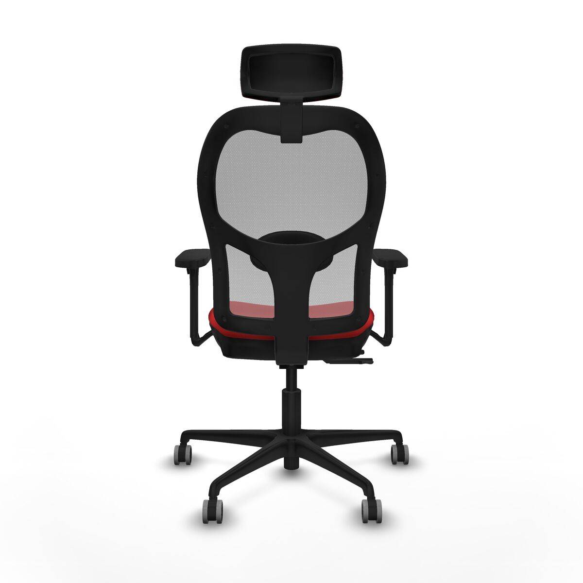 Silla de Oficina con Cabecero Jorquera Piqueras y Crespo 3D036G2 Rojo