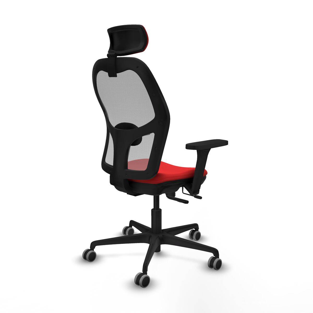 Silla de Oficina con Cabecero Jorquera Piqueras y Crespo 3D036G2 Rojo