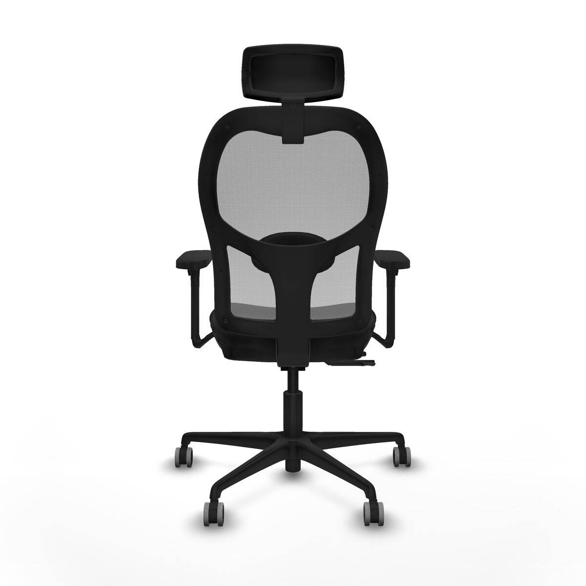 Silla de Oficina con Cabecero Jorquera Piqueras y Crespo 3D036G2 Negro