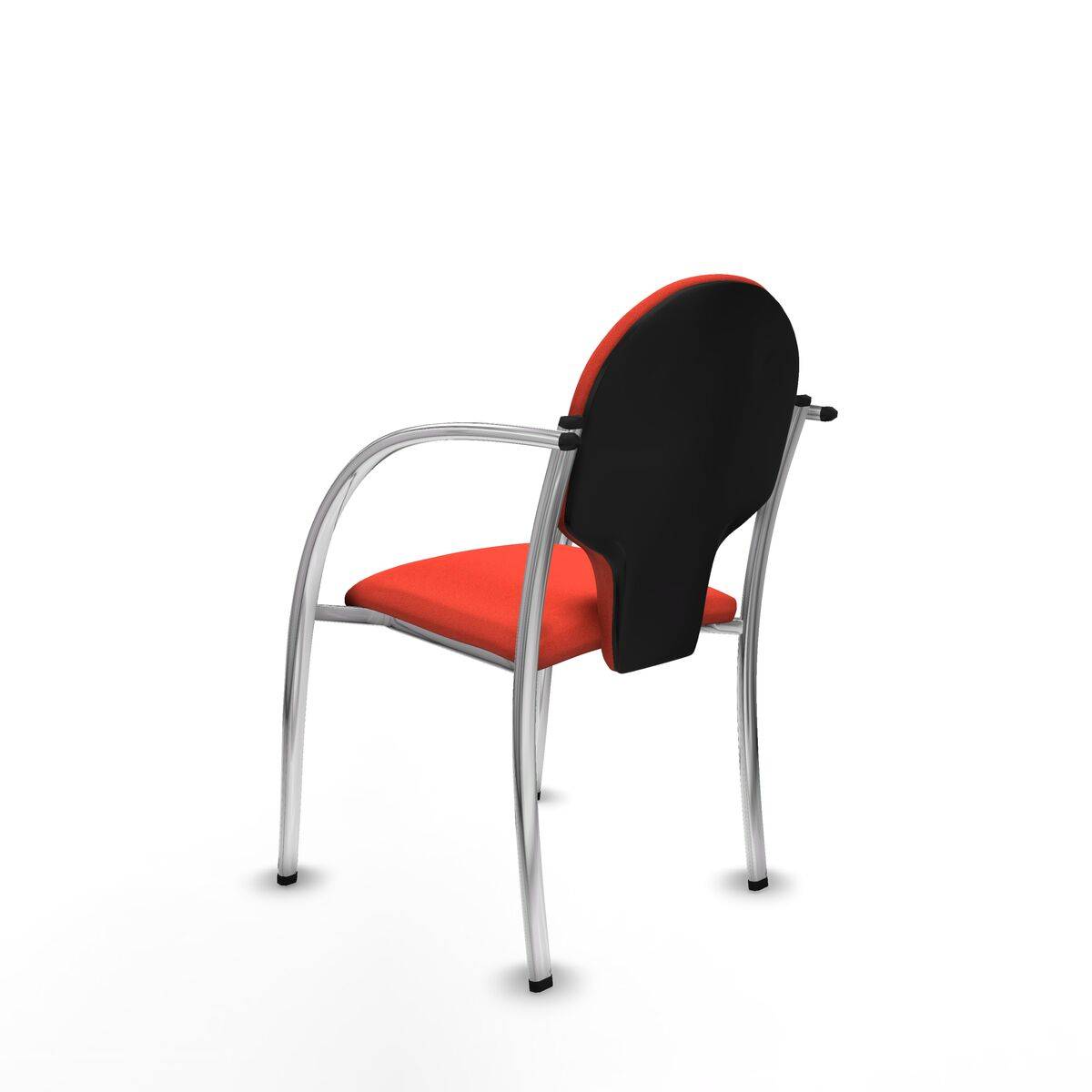 Silla de Recepción Hellín Piqueras y Crespo 220PTCRB305 Naranja Oscuro 2 Unidades