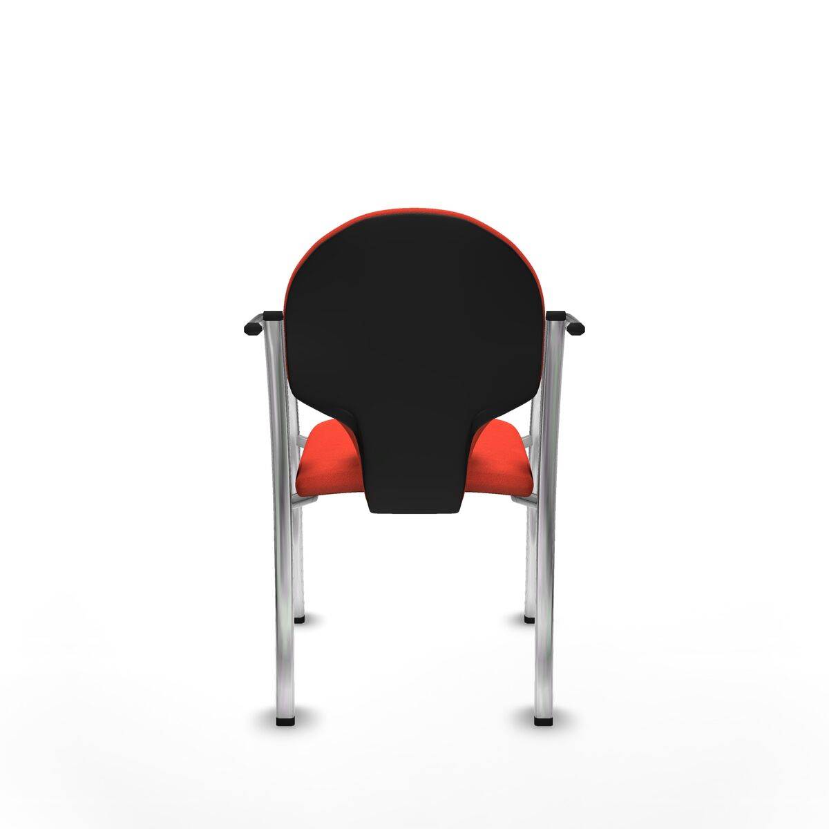 Silla de Recepción Hellín Piqueras y Crespo 220PTCRB305 Naranja Oscuro 2 Unidades