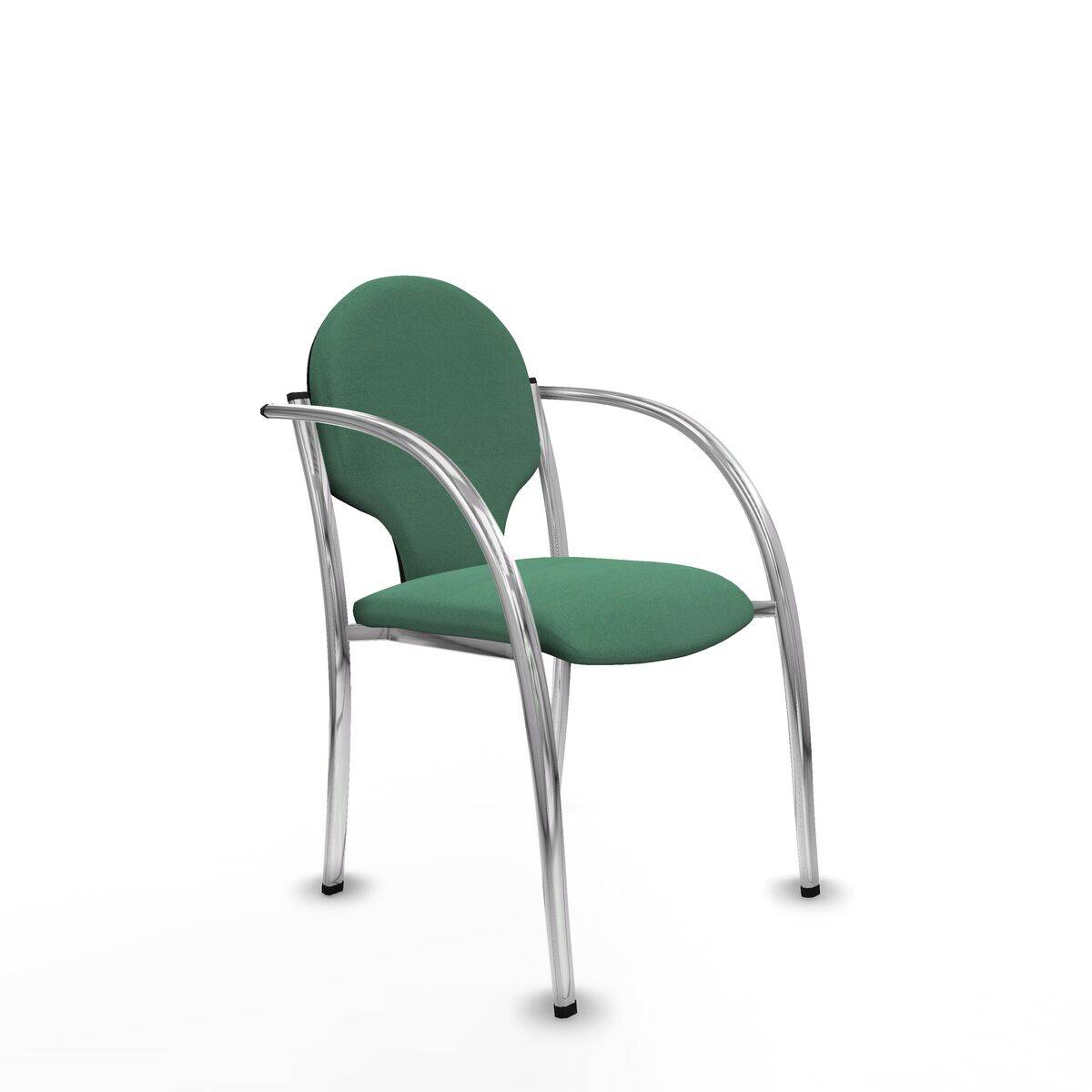 Silla de Recepción Hellín Piqueras y Crespo 220PTCRB456 Verde Esmeralda 2 Unidades