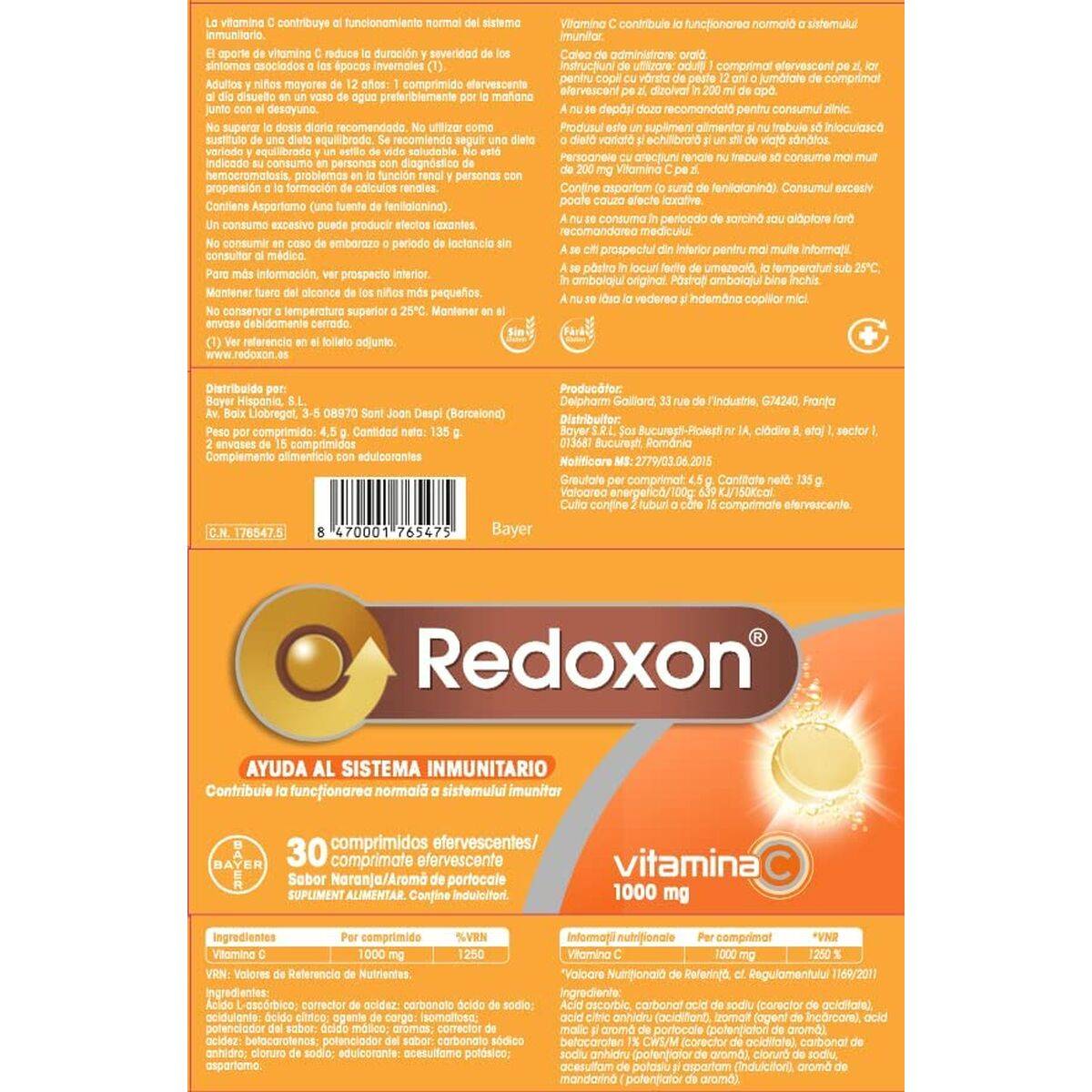 Colágeno Redoxon Redoxon Vitamina C 30 unidades