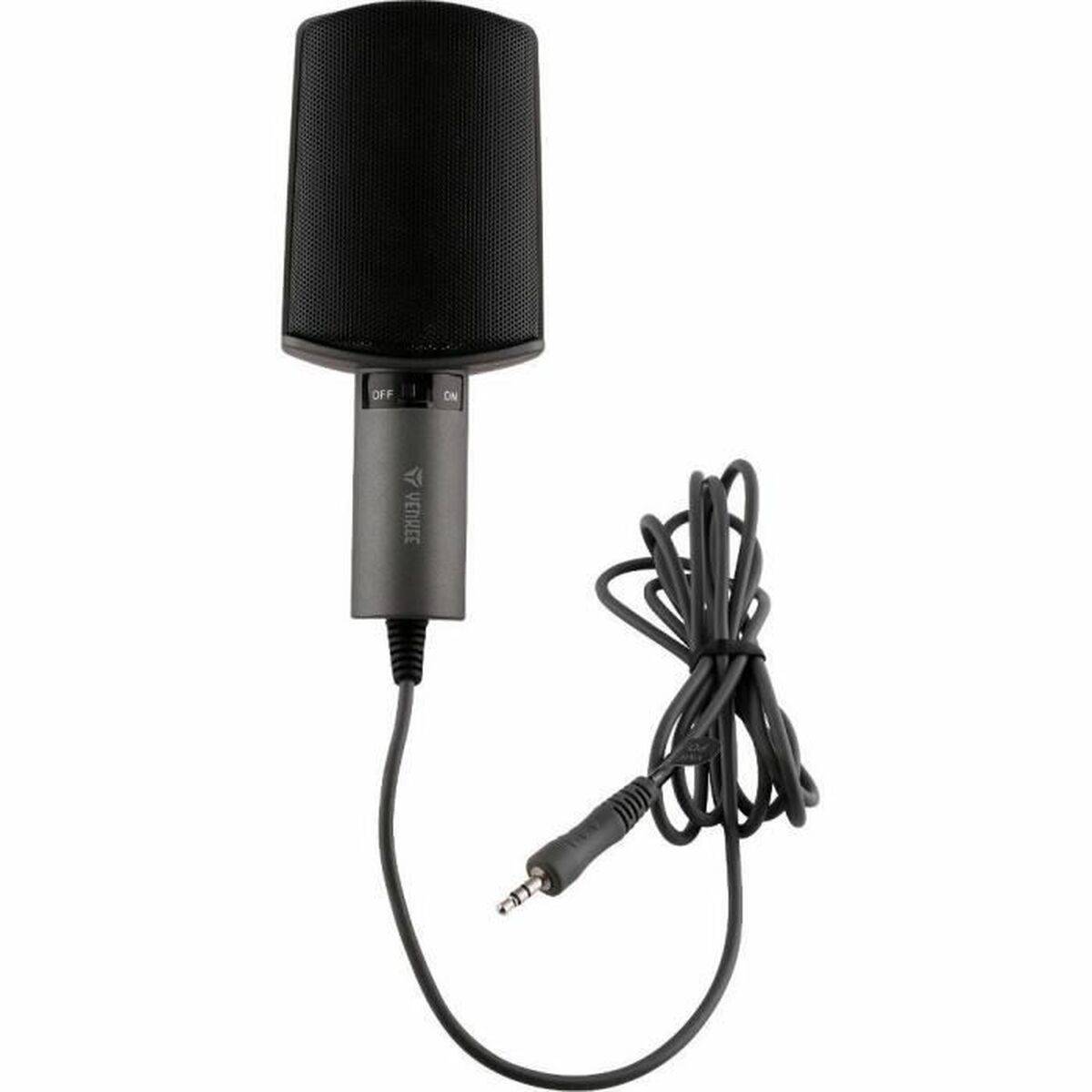 Micrófono Yenkee YMC 1020GY Gris