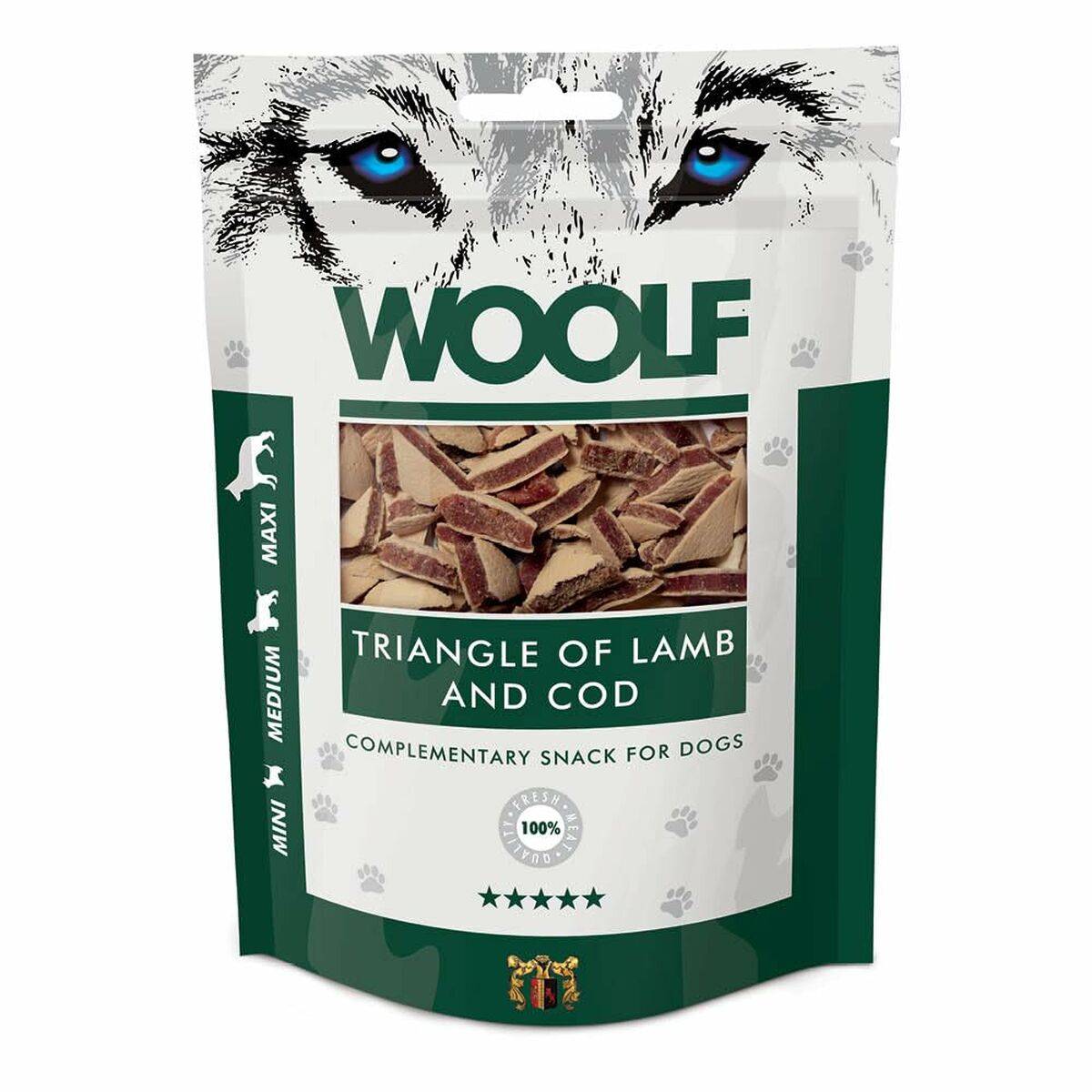 Snack para Perros Woolf Cordero 100 g