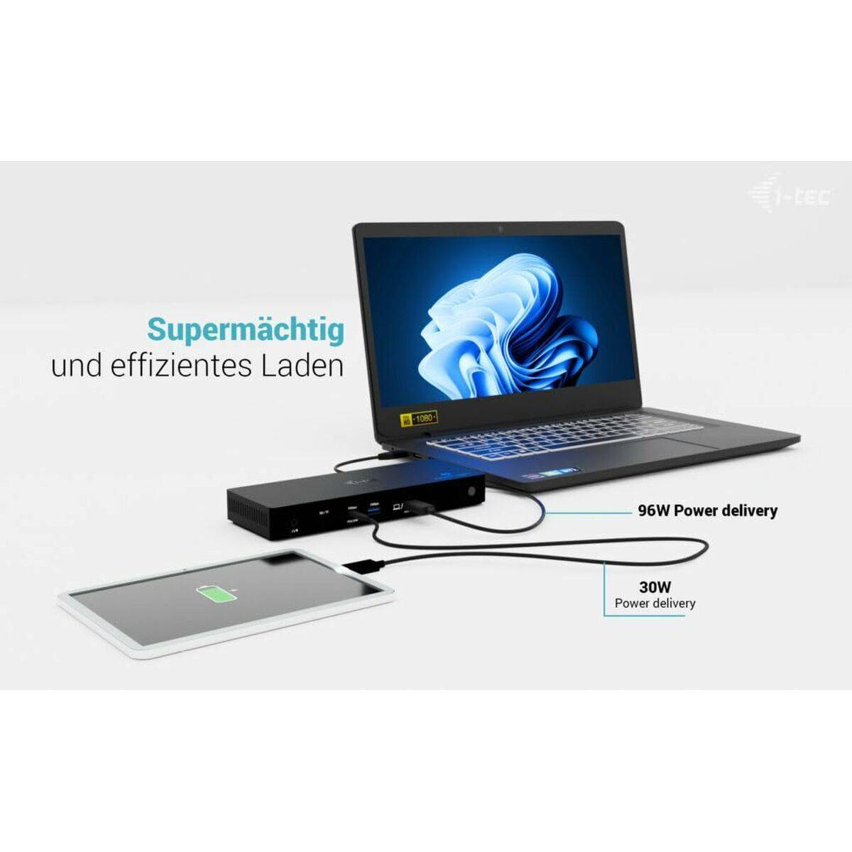 Hub USB i-Tec TB4TRIPLEDOCKPD