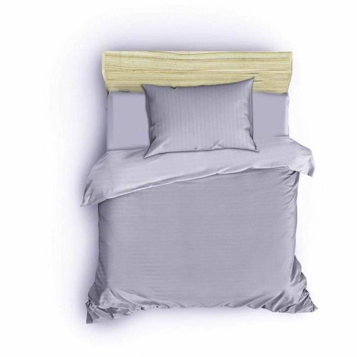 Juego de funda nórdica Gris Cama de 200 3 Piezas