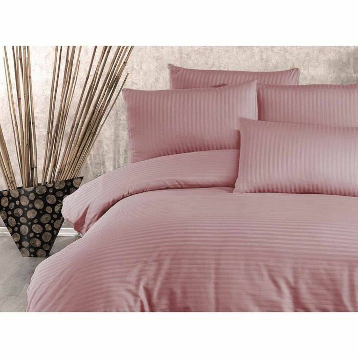 Juego de funda nórdica Beige Cama de 200 3 Piezas