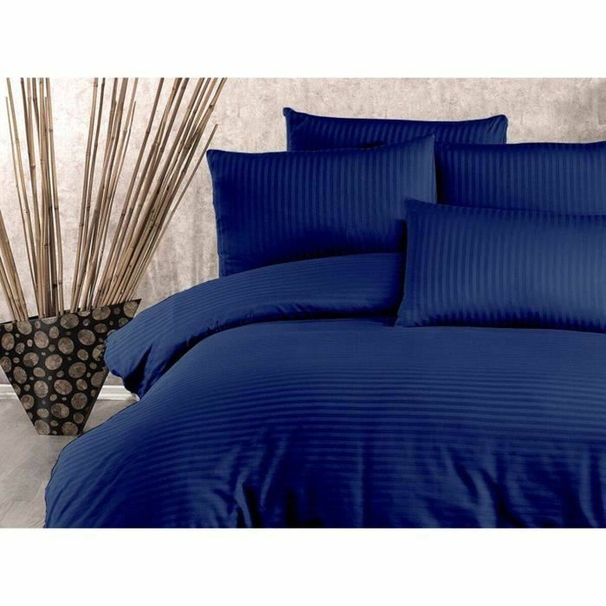 Juego de funda nórdica Azul Cama de 200 3 Piezas