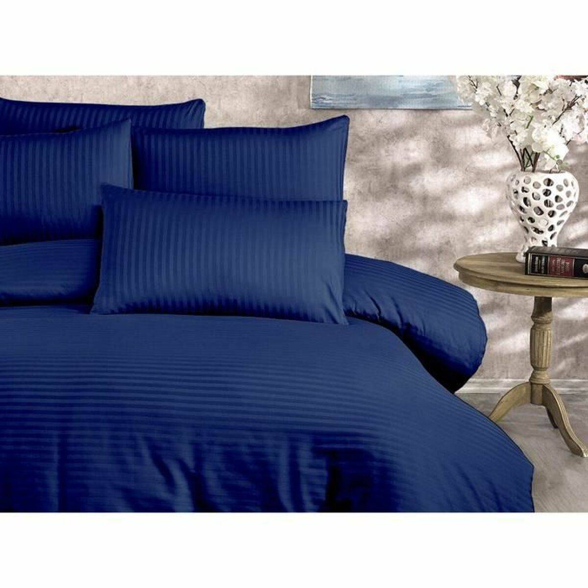 Juego de funda nórdica Azul Cama de 200 3 Piezas