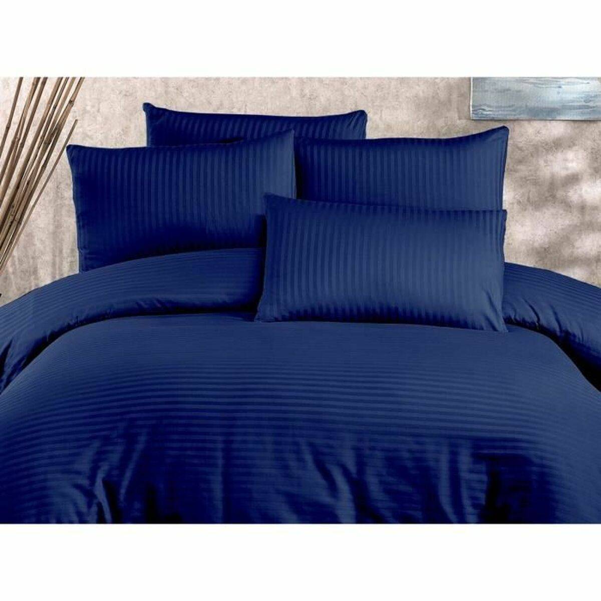 Juego de funda nórdica Azul Cama de 200 3 Piezas