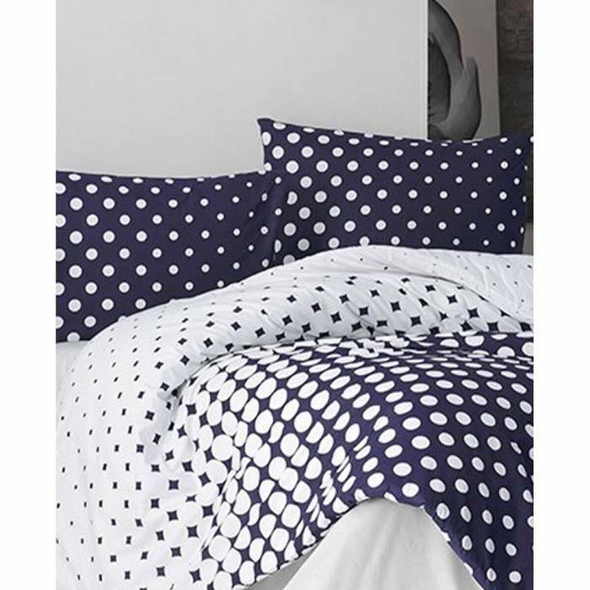 Juego de funda nórdica Azul Cama de 200 3 Piezas