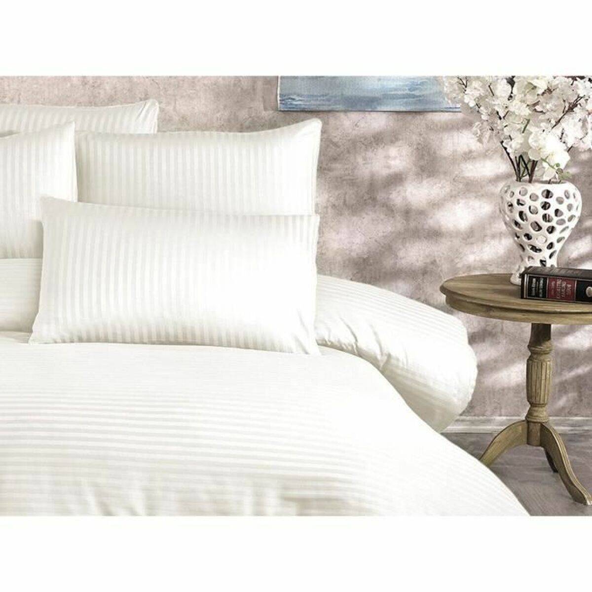 Juego de funda nórdica Crema Cama de 200 3 Piezas