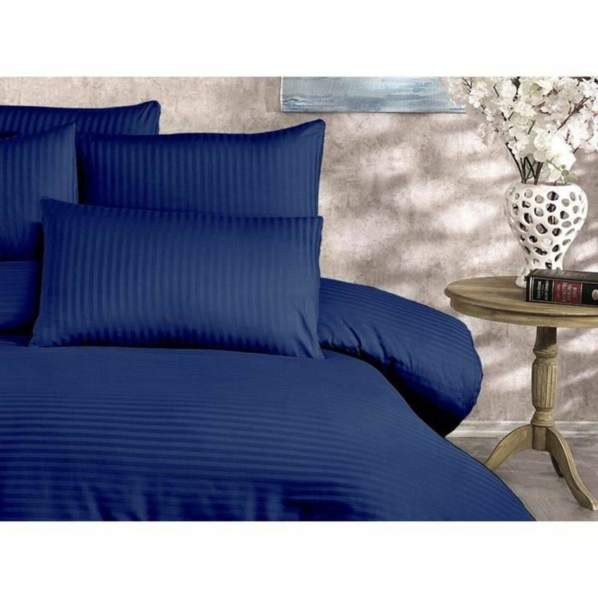 Juego de funda nórdica Azul Cama de 200 3 Piezas