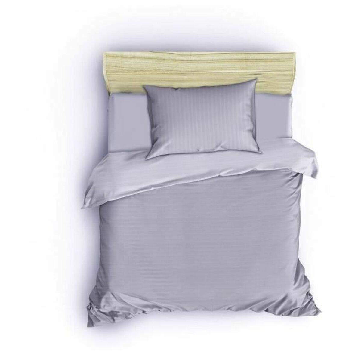 Juego de funda nórdica Gris Cama de 200 3 Piezas