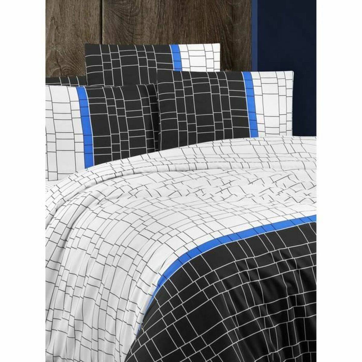 Juego de funda nórdica Blanco Cama de 200 3 Piezas