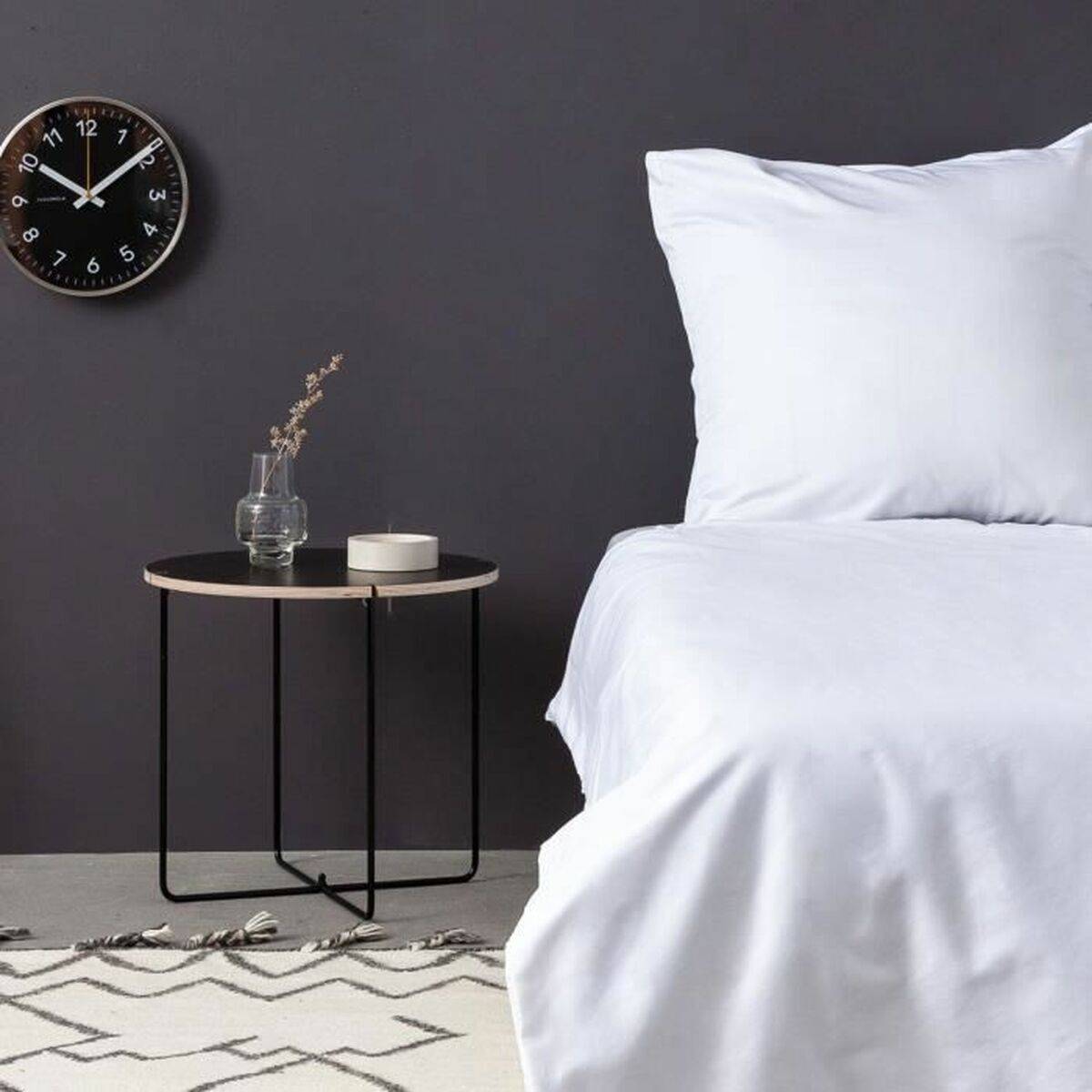 Juego de funda nórdica Blanco Cama de 200 3 Piezas