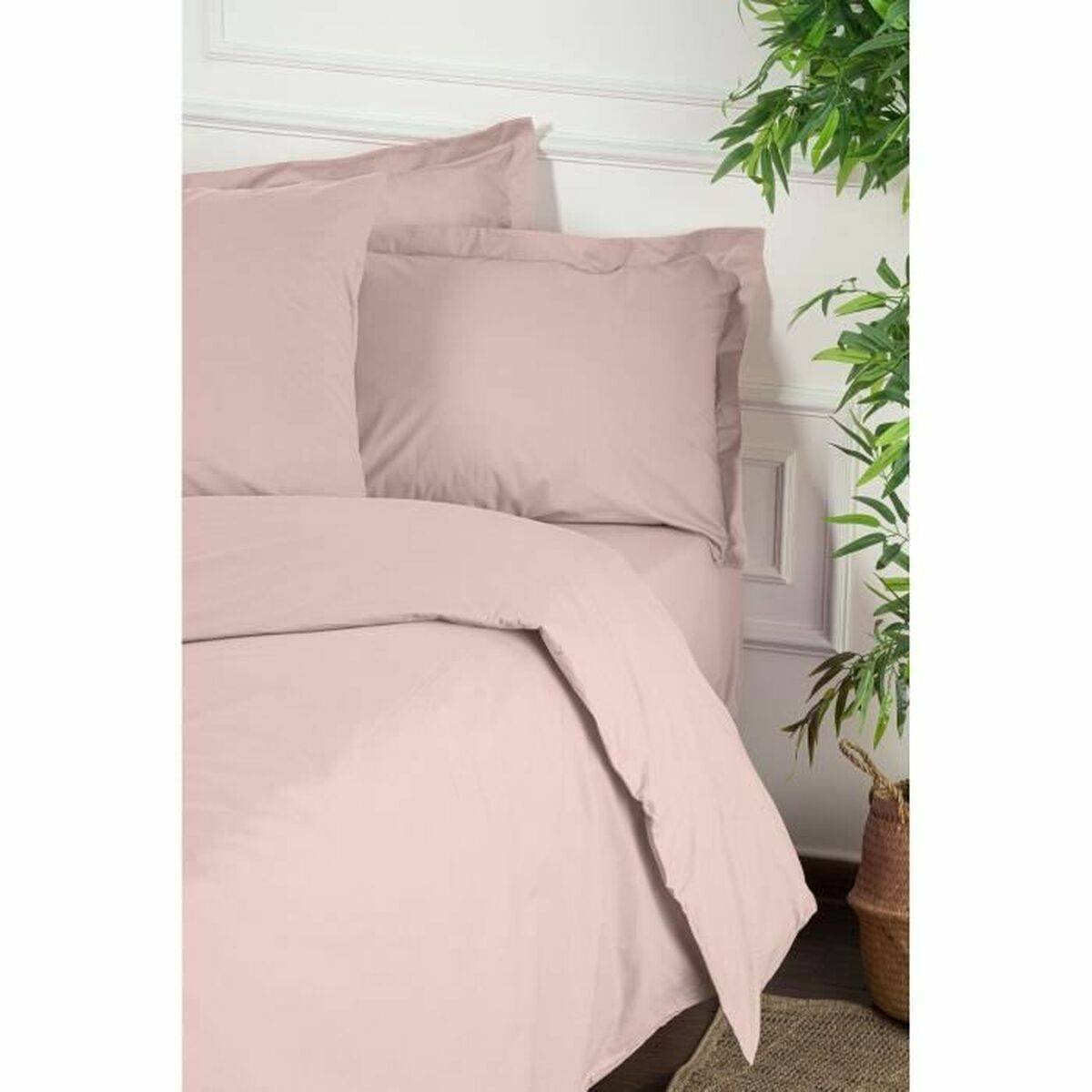 Juego de funda nórdica Marrón Cama de 200 3 Piezas