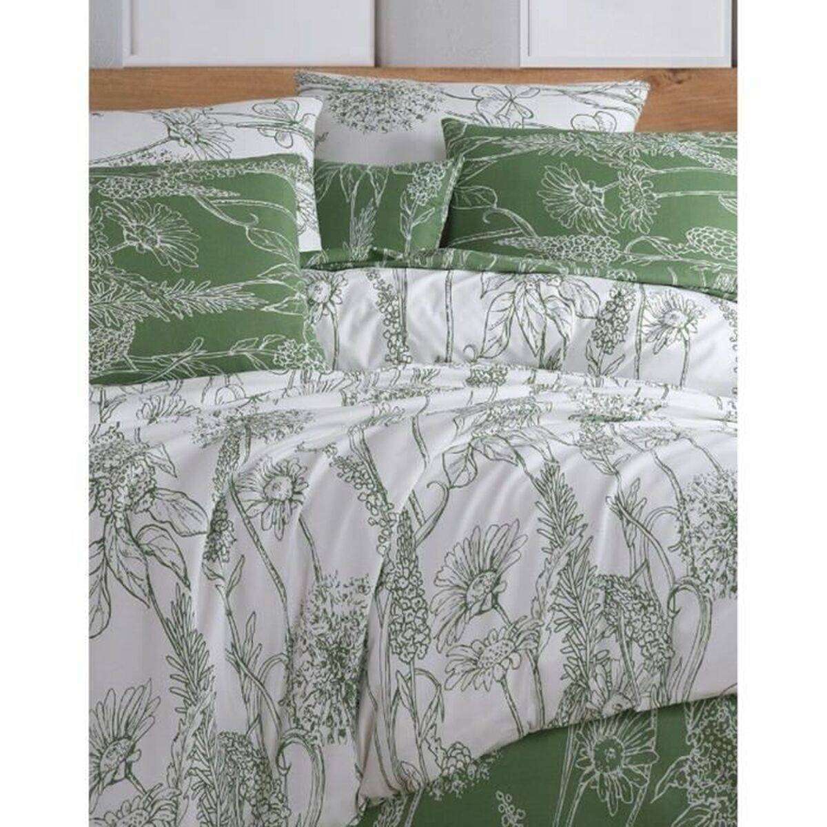 Juego de funda nórdica Blanco Cama de 200 3 Piezas