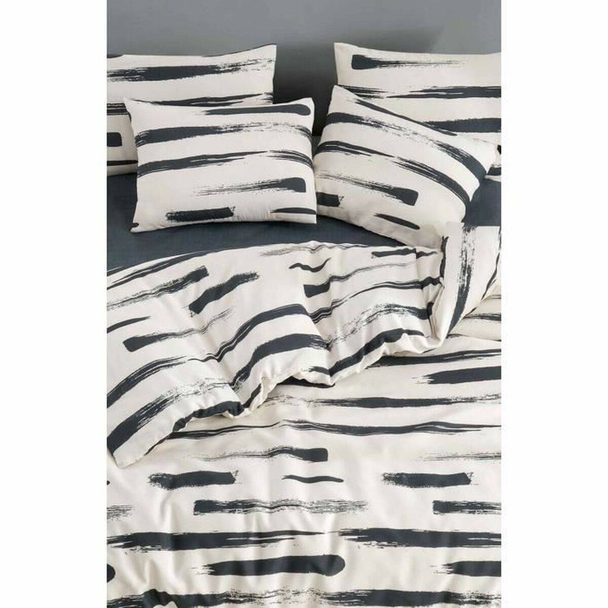 Juego de funda nórdica Blanco Cama de 200 3 Piezas