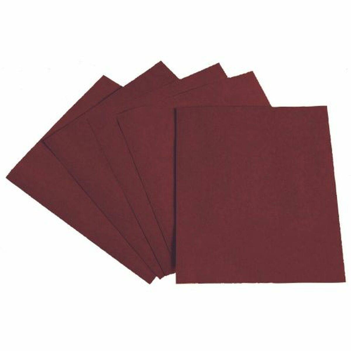 Papel de lija INTERFLEX 23 x 28 cm Óxido de aluminio 50 Unidades