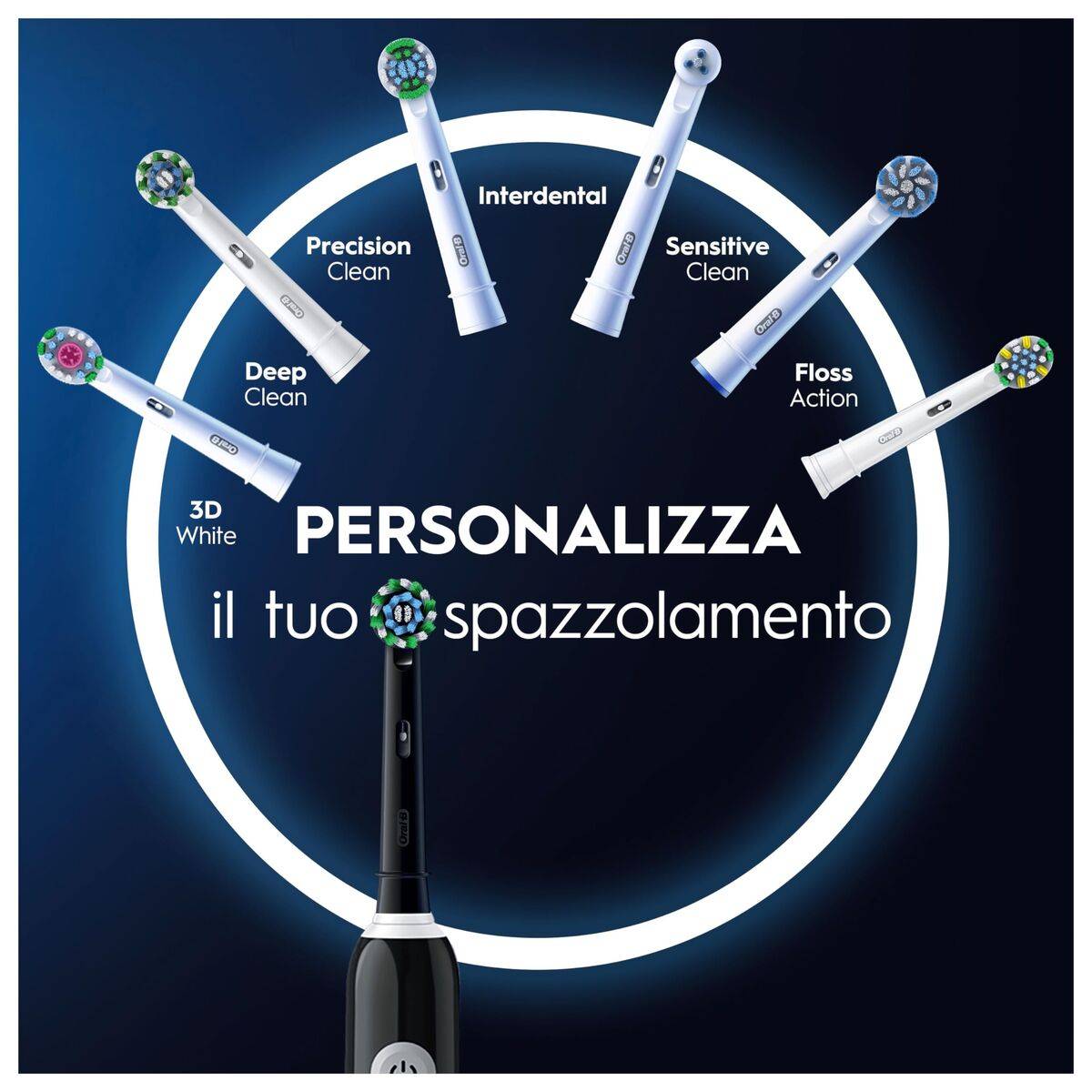 Cepillo de Dientes Eléctrico Braun Pro 1 Negro
