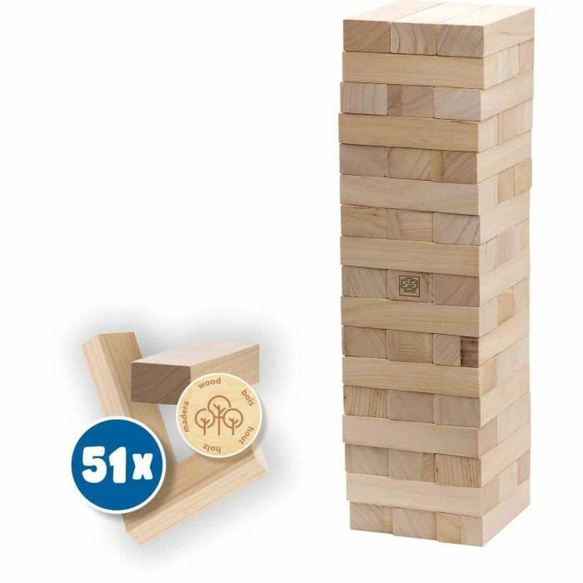 Juego de habilidad SES Creative XXL Tumbling Tower