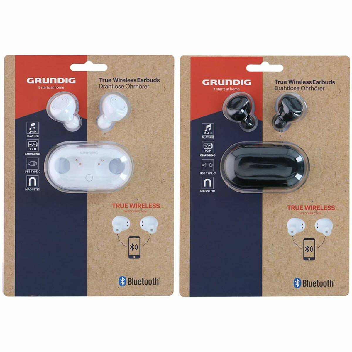 Auriculares Bluetooth Grundig earbuds Multicolor