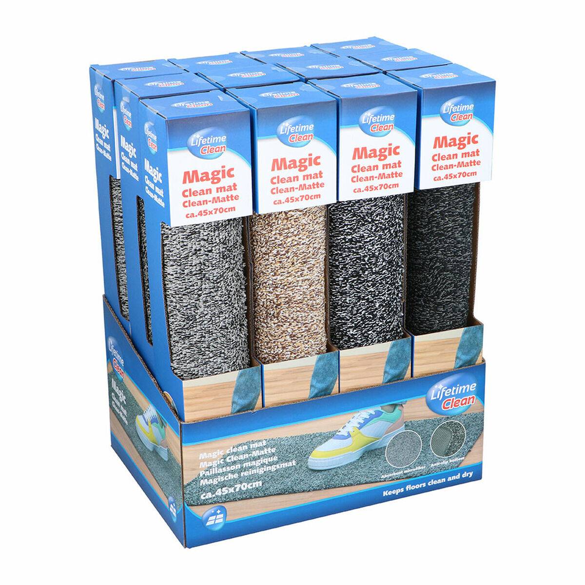 Felpudo Lifetime magic clean-matte Microfibra 45 x 70 x 0,6 cm