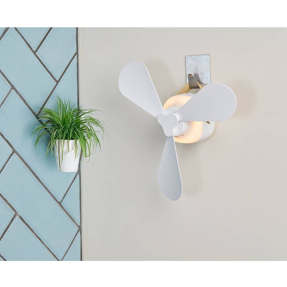 Ventilador de Sobremesa Lifetime Blanco 28 x 28 x 34 cm