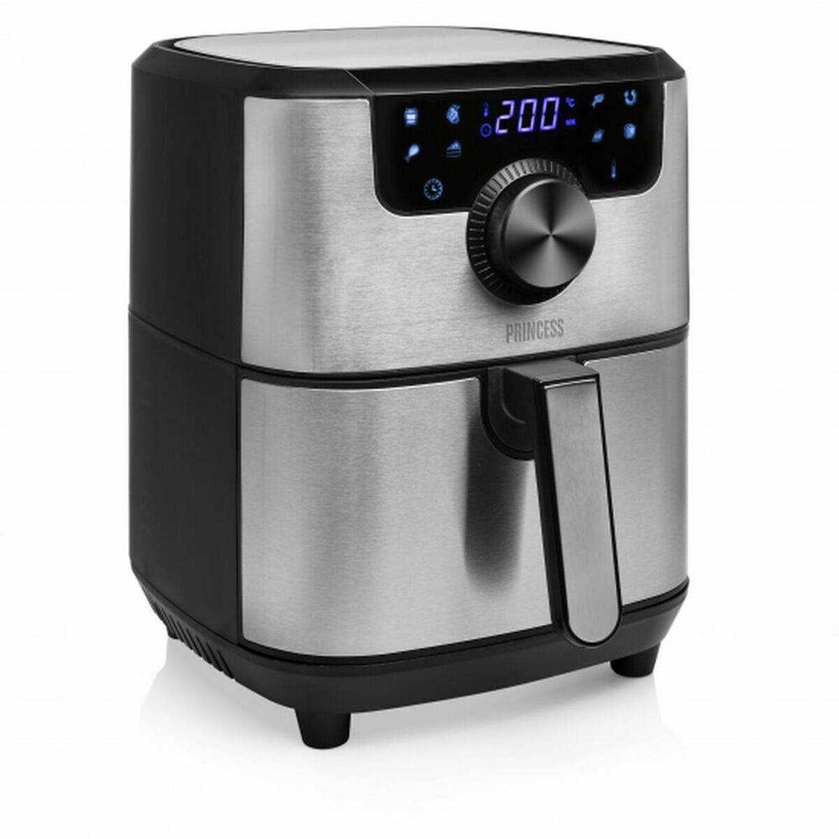 Freidora de Aire Princess 01.182033.01.001 1500 W Negro Plateado 4,5 L